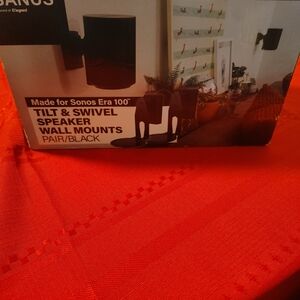 Sonos Black Speaker Wall Mounts